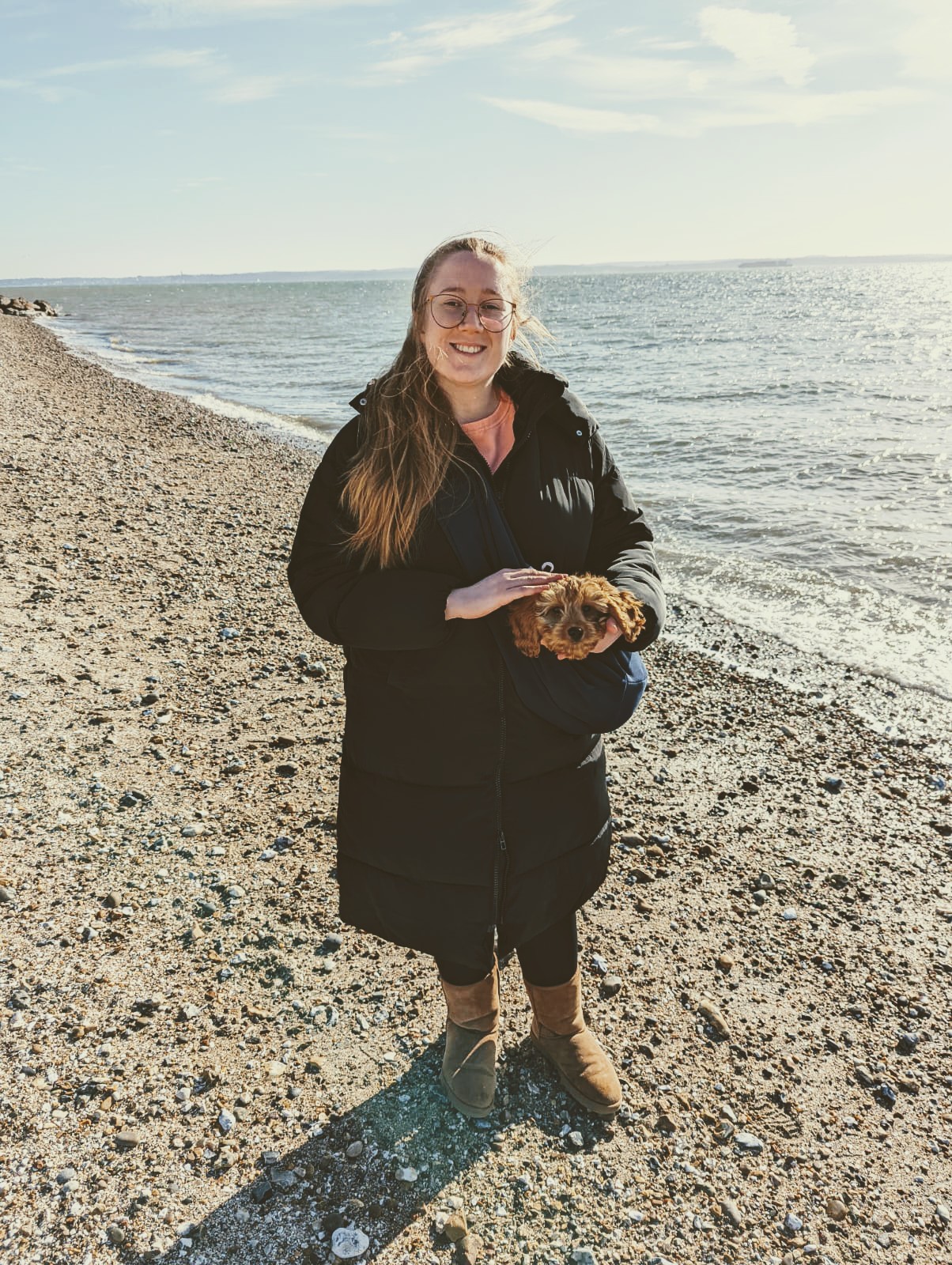 First beach visit